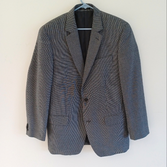 Michael Kors Mens Gray Blazer Sport Coat Jacket Size: 40L